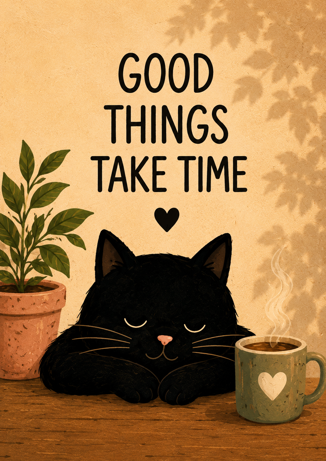 Stickkaro Aesthetic Cat Quote Poster Set (Pack of 5) | Peel & Stick Wall Art | Room Decor for Bedroom, Living Room, Office & Study | Waterproof, Removable & Residue-Free (Large: (8 × 11 inches))