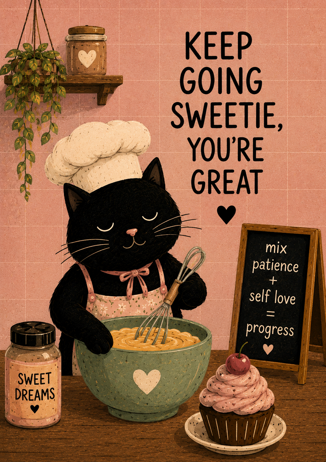 Stickkaro Aesthetic Cat Quote Poster Set (Pack of 5) | Peel & Stick Wall Art | Room Decor for Bedroom, Living Room, Office & Study | Waterproof, Removable & Residue-Free (Large: (8 × 11 inches))