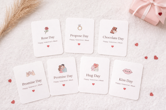 Valentine’s Week Special – 7 Days Love Card Set 💌